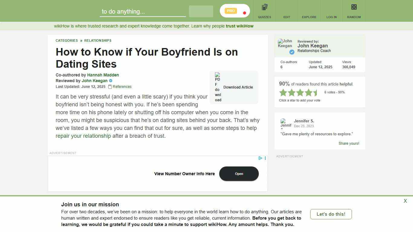 11 Simple Ways to Know if Your Boyfriend Is on Dating Sites